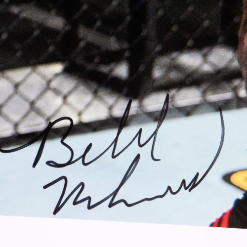 Belal Muhammad Signed Print 600x400mm UFC FN 3