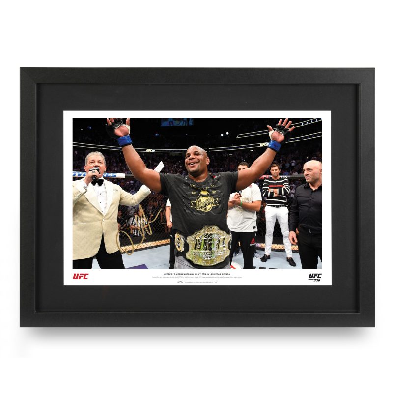 Daniel Cormier UFC 266 Framed Print 1 1