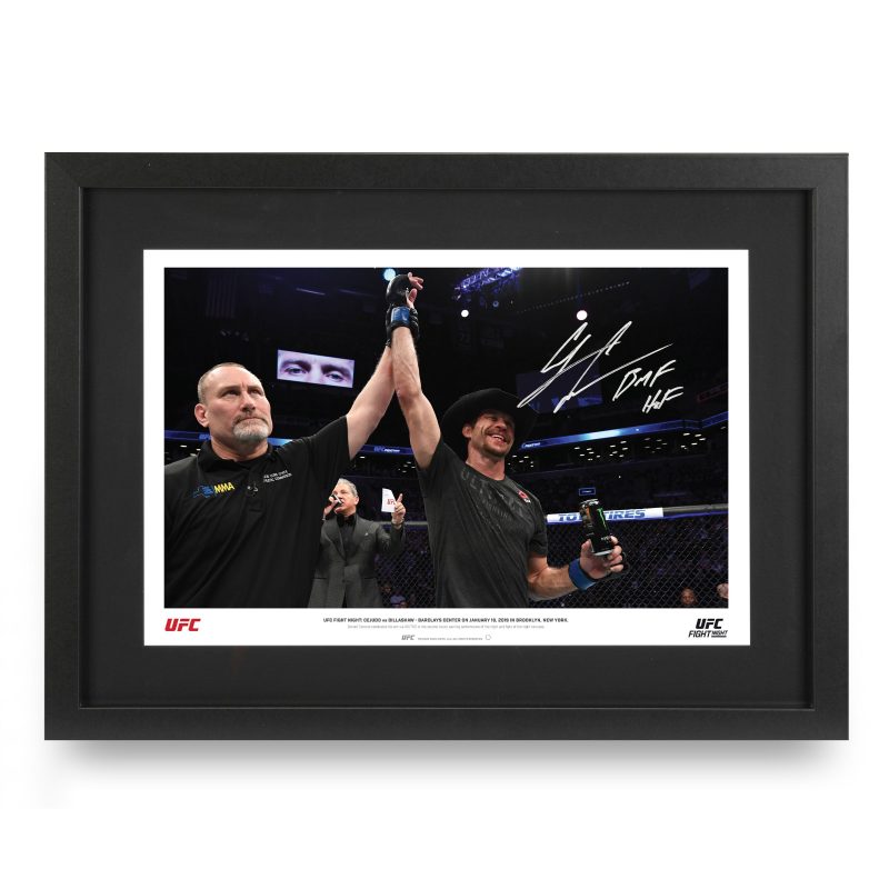 Donald Cerrone Framed Print UFC FN Cejudo vs Dillashaw 1