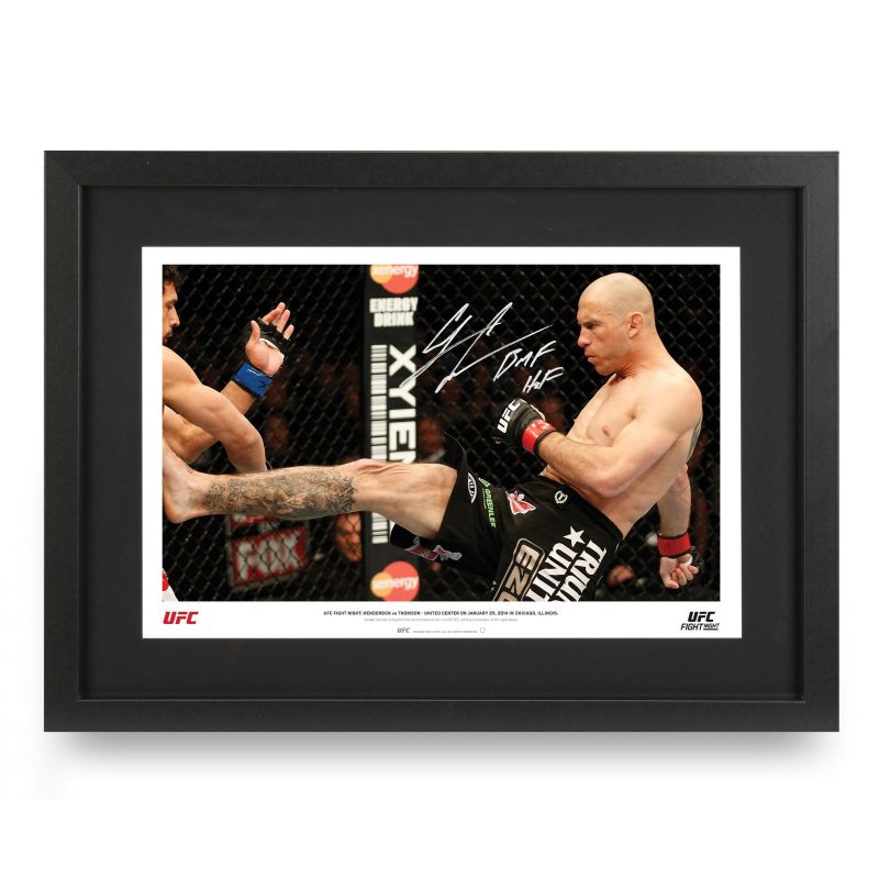 Donald Cerrone Framed Print UFC FN Henderson vs Thomson 1