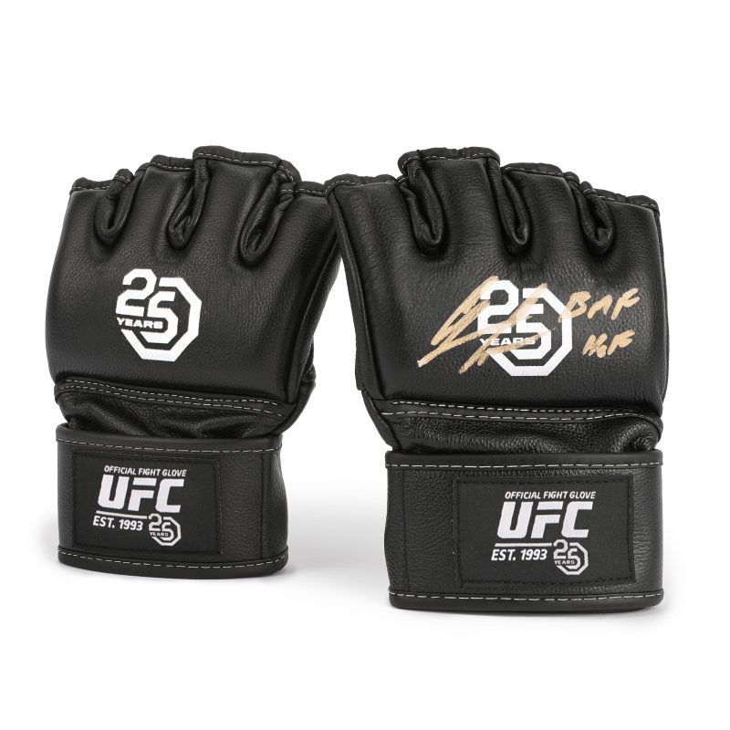 Donald Cerrone Signed Replica Gloves 25 Anniversary 1