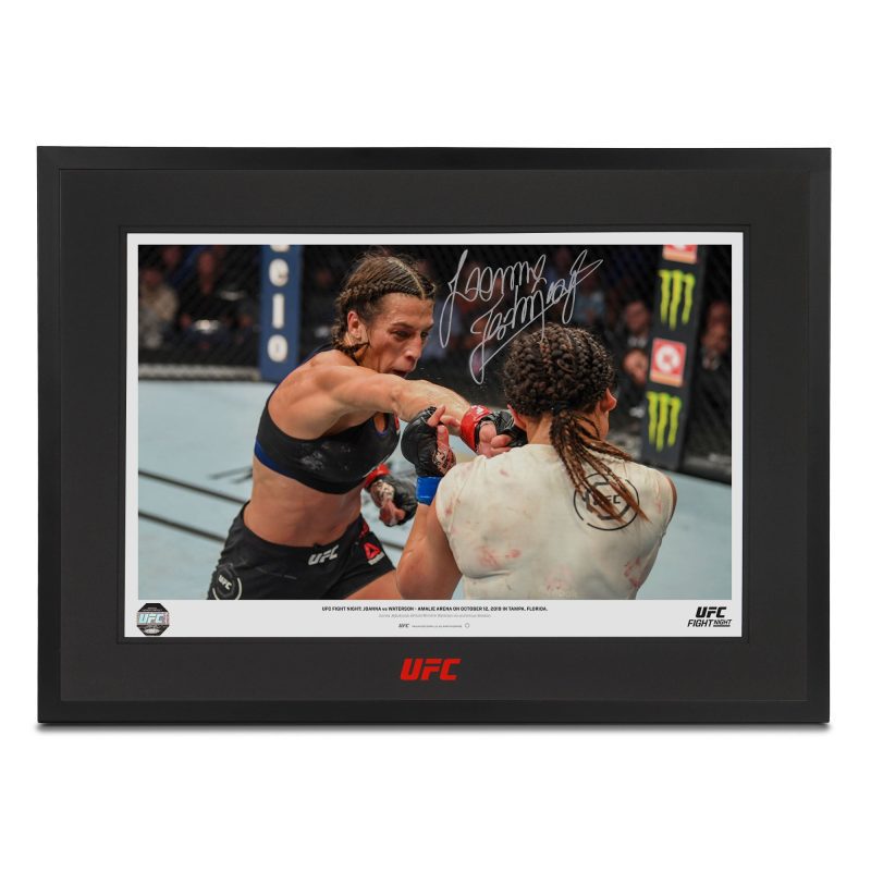 Joanna Jedrzejczyk Framed Print UFC FN Jedrzejczyk vs Waterson 1