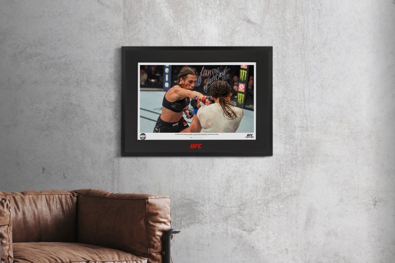 Joanna Jedrzejczyk Framed Print UFC FN Jedrzejczyk vs Waterson 2