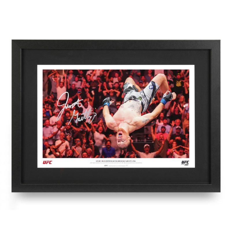 Justin Gaethje Framed Print 1