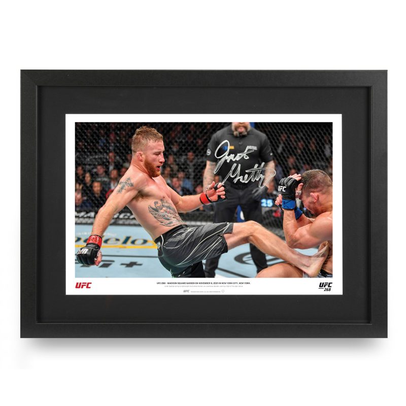 Justin Gaethje Framed Print 1 4