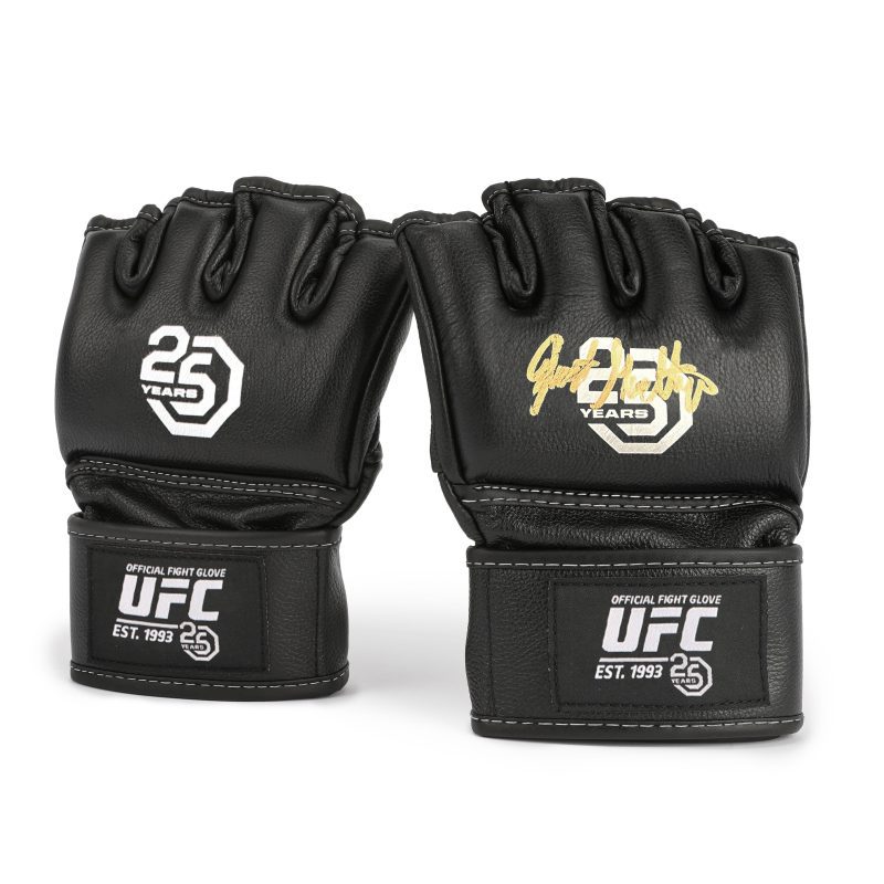 Justin Gaethje Signed Replica Gloves 25 Anniversary 1