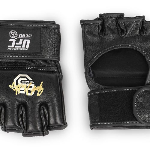 Justin Gaethje Signed Replica Gloves 25 Anniversary 3