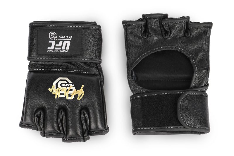 Justin Gaethje Signed Replica Gloves 25 Anniversary 3