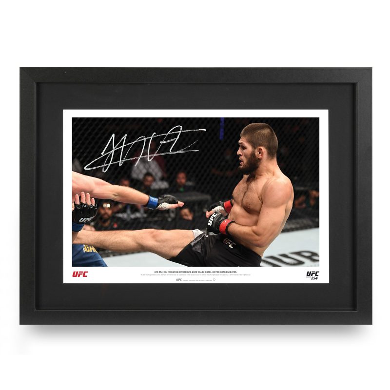 Khabib Nurmagomedov UFC 254 Framed Print 1