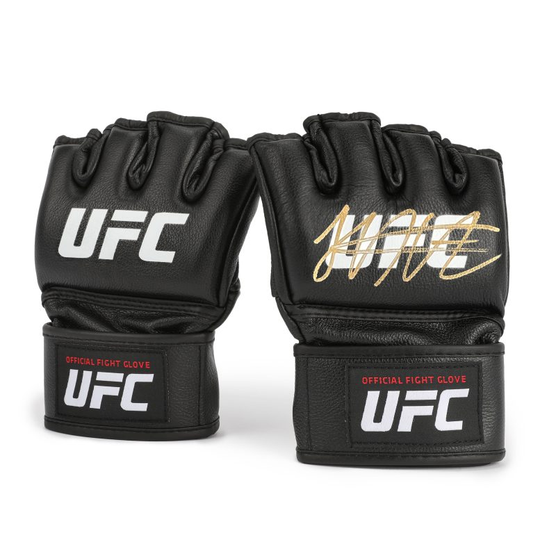 Khabib Nurmagomedov UFC Signed Replica Gloves 1 1