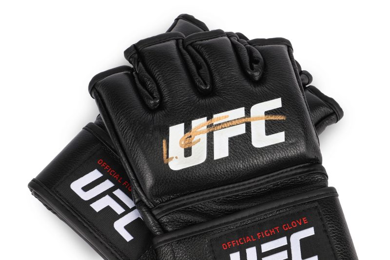 Leon Edwards UFC Signed Replica Gloves 6