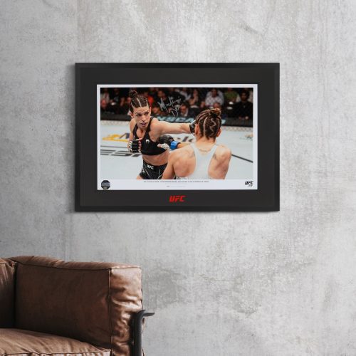 Mackenzie Dern Signed Print 600x400mm UFC 273 2