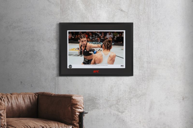 Mackenzie Dern Signed Print 600x400mm UFC 273 2