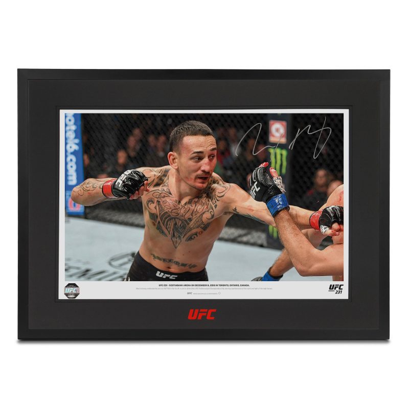 Max Holloway Signed Photo 600x400mm 1 3