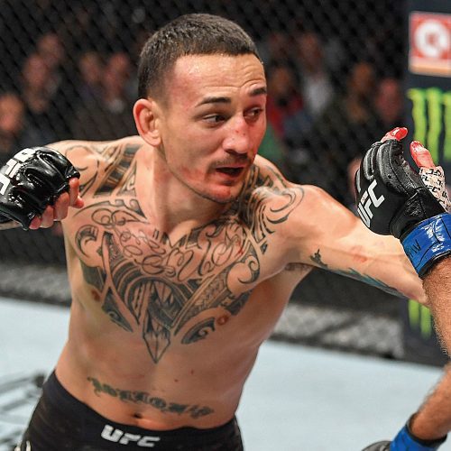 Max Holloway Signed Photo 600x400mm 5 3