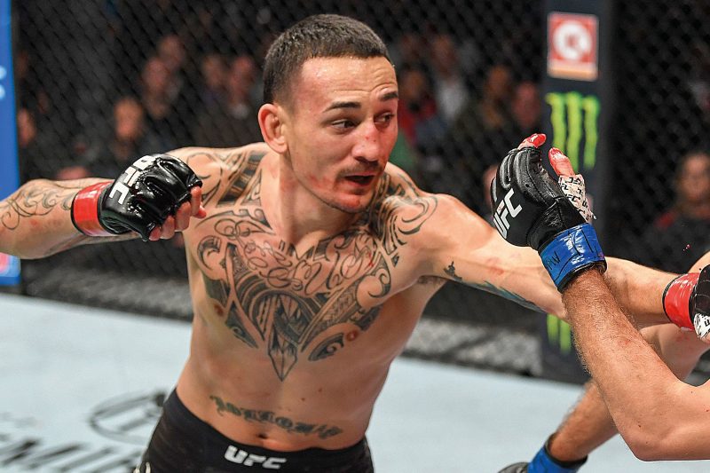 Max Holloway Signed Photo 600x400mm 5 3