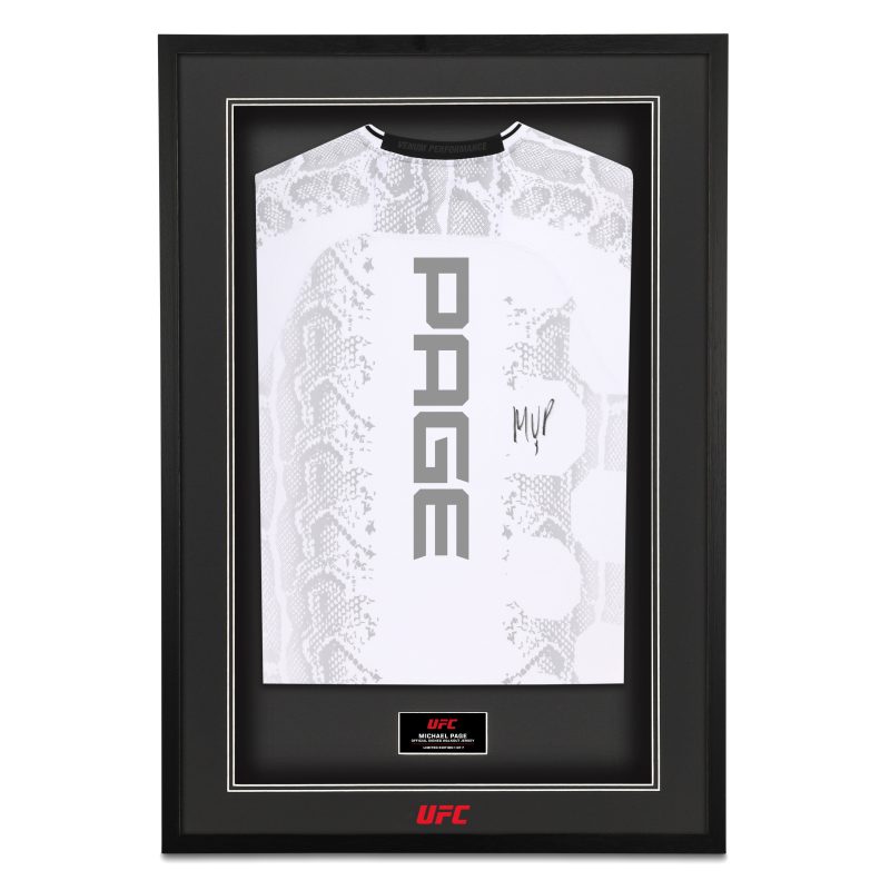 Michael Page Signed UFC Fight Night Jersey 1