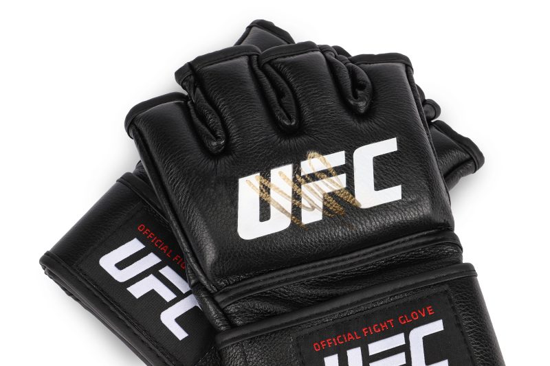 Michael Page UFC Signed Replica Gloves 2