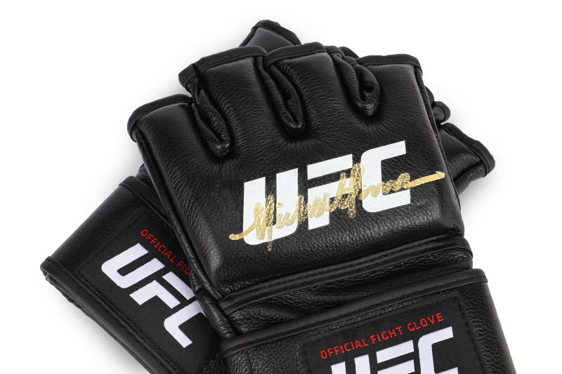 Michelle Gomez UFC Signed Replica Gloves 2