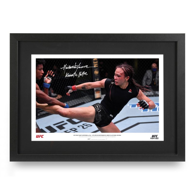 Michelle Waterson Gomez UFC FN Waterson vs Hill Framed Print 1