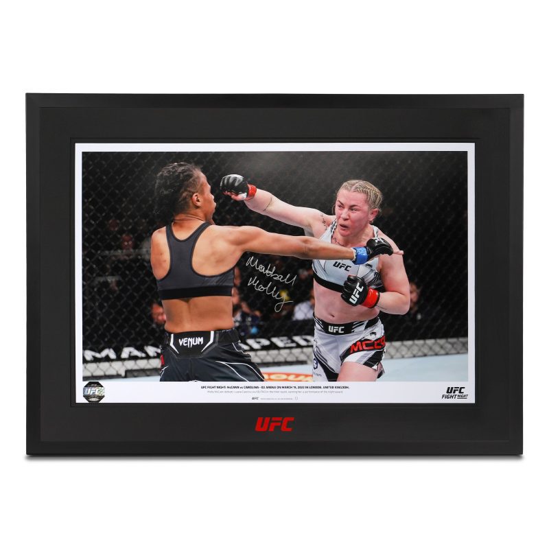 Molly McCann Signed Photo 600x400mm UFC FN London March 2022 1 dabc5132 2b0d 4059 8a82 959bbe728051