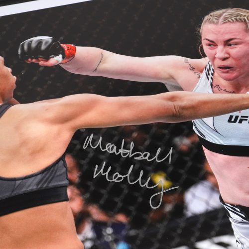 Molly McCann Signed Photo 600x400mm UFC FN London March 2022 3