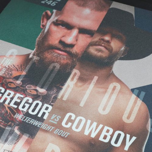 UFC 246 McGreger Vs. Cowboy Canvas 4