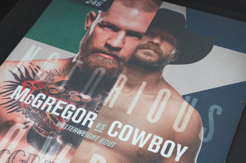 UFC 246 McGreger Vs. Cowboy Canvas 4