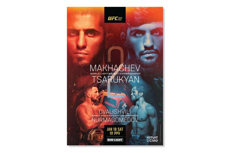 UFC 311 Poster 5