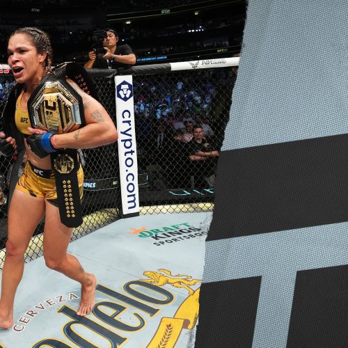 UFC Breaking Barriers Amanda Nunes Triple Canvas 8