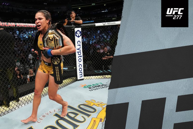 UFC Breaking Barriers Amanda Nunes Triple Canvas 8