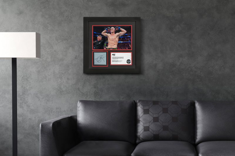 UFC Canvas Photo Ian Machado Garry Signed Canvas 5 3