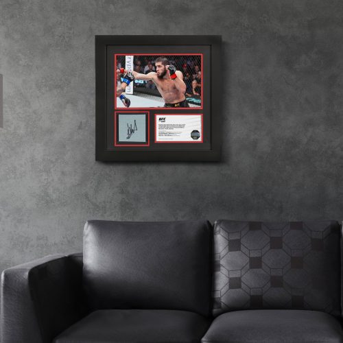 UFC Canvas Photo Islam Makhachev Signed Canvas 5