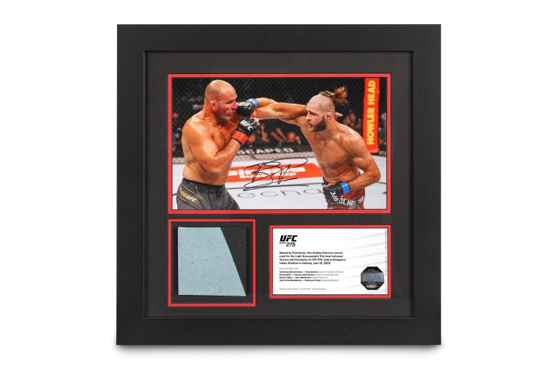 UFC Canvas Photo Jiri Prochazka Signed Photo 1