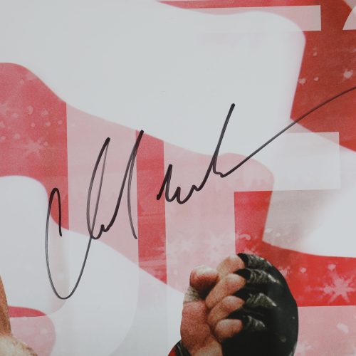 UFC189Mendesvs.McGregorAutographedEventPoster 3