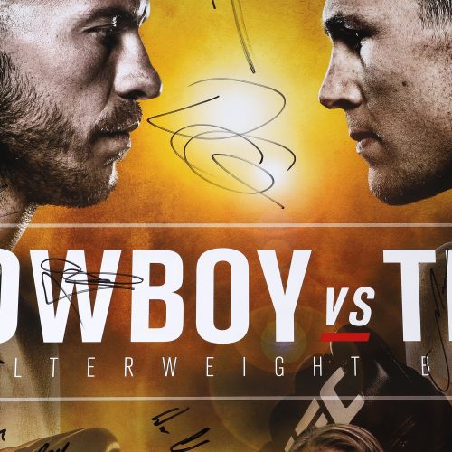 UFCFN118CowboyvsTillSignedEventPoster 4