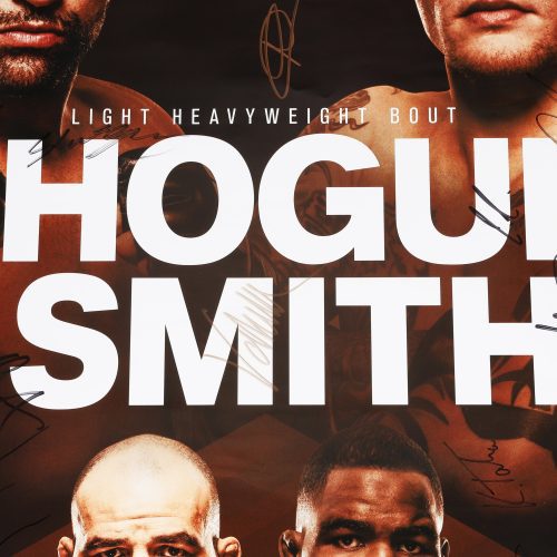 UFCFN134ShogunvsSmithSignedEventPoster 4