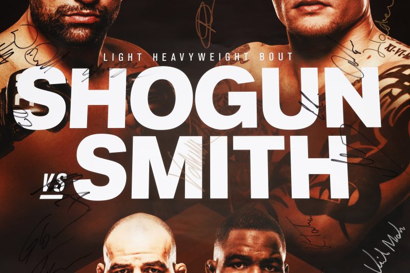 UFCFN134ShogunvsSmithSignedEventPoster 4