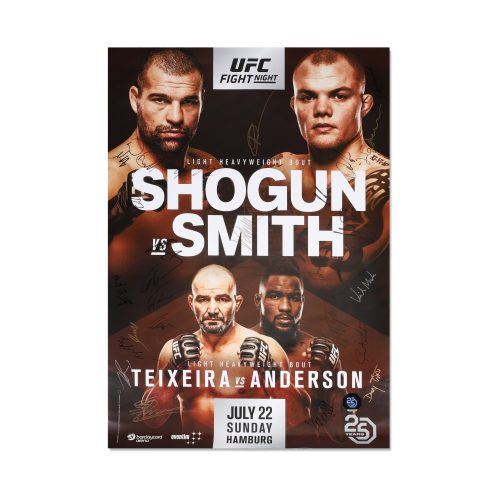 UFCFN134ShogunvsSmithSignedEventPoster 5