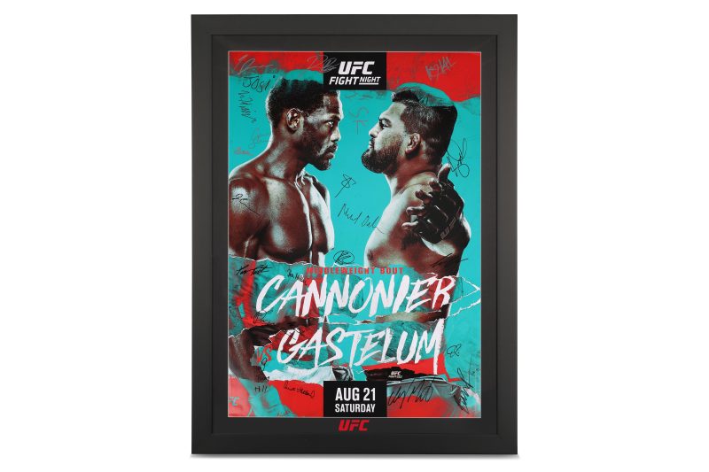 UFCFNCannoniervsGastelumSignedPoster 1 8e795d39 cc60 44f3 8d58 8a60d709a570