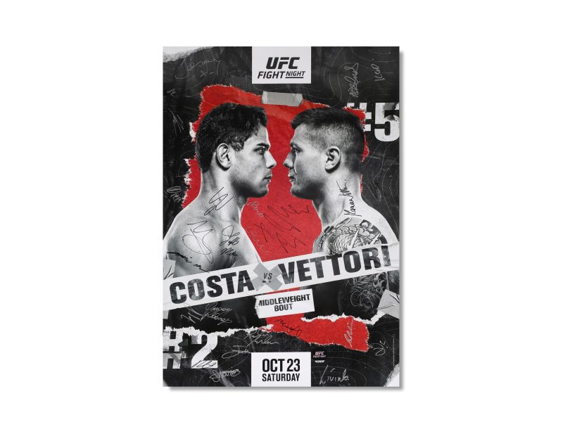 UFCFNCostavsVettoriAutoEventPoster 5