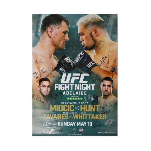 UFCFNMiocicvsHuntSignedEvent 5