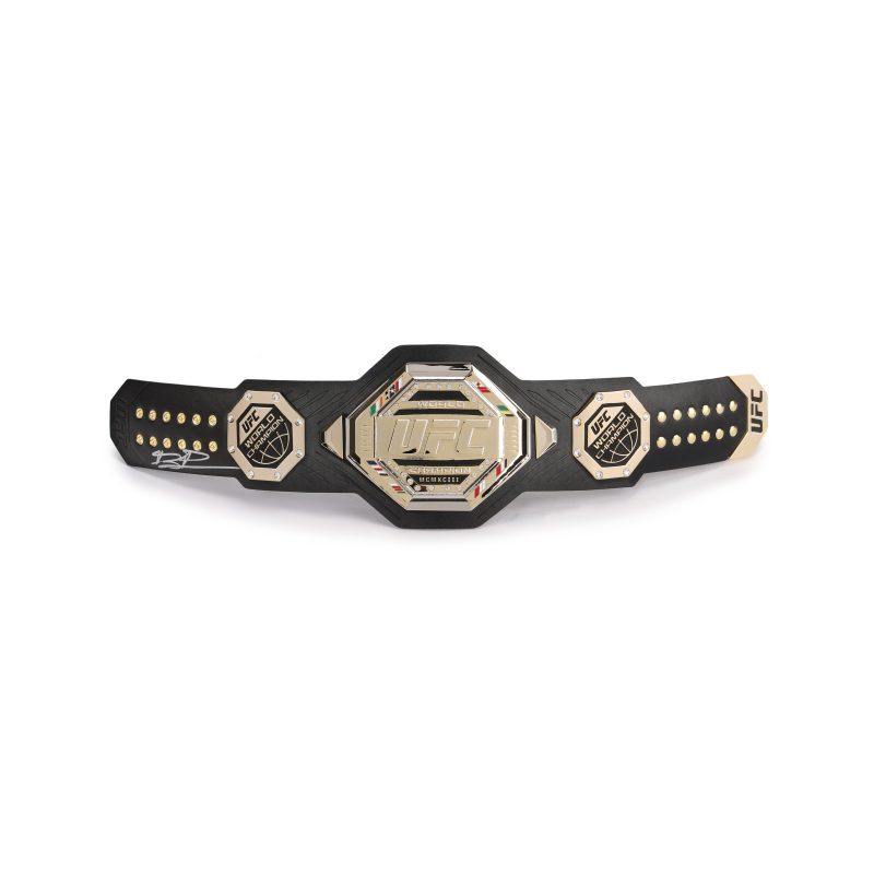 UFCJiriProchazkaSignedLegacyReplicaDesktopBelt 1