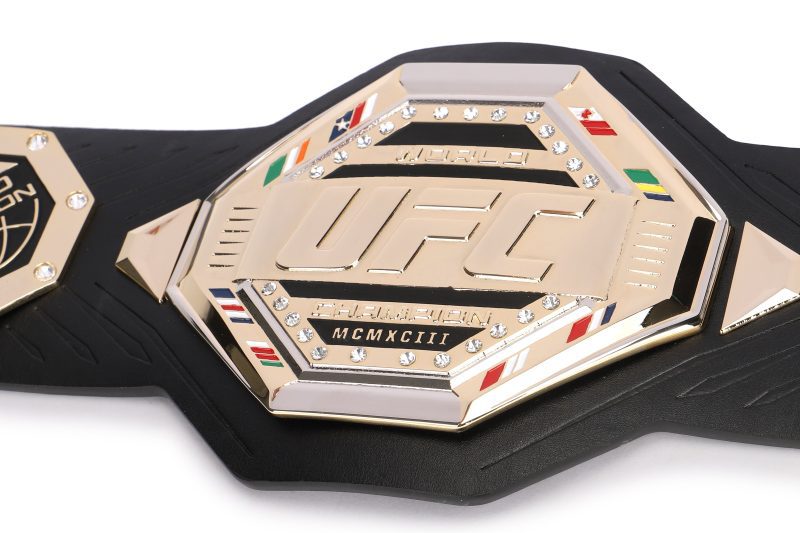 UFCJiriProchazkaSignedLegacyReplicaDesktopBelt 5