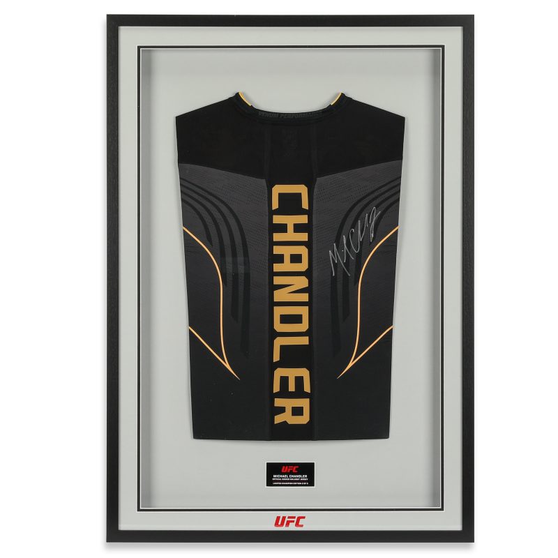 UFCMichaelChandlerSignedVenomFIghtNightWalkoutJersey 1