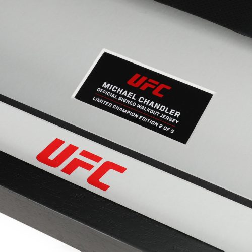 UFCMichaelChandlerSignedVenomFIghtNightWalkoutJersey 2