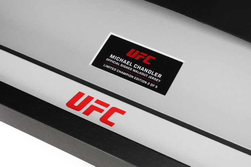 UFCMichaelChandlerSignedVenomFIghtNightWalkoutJersey 2