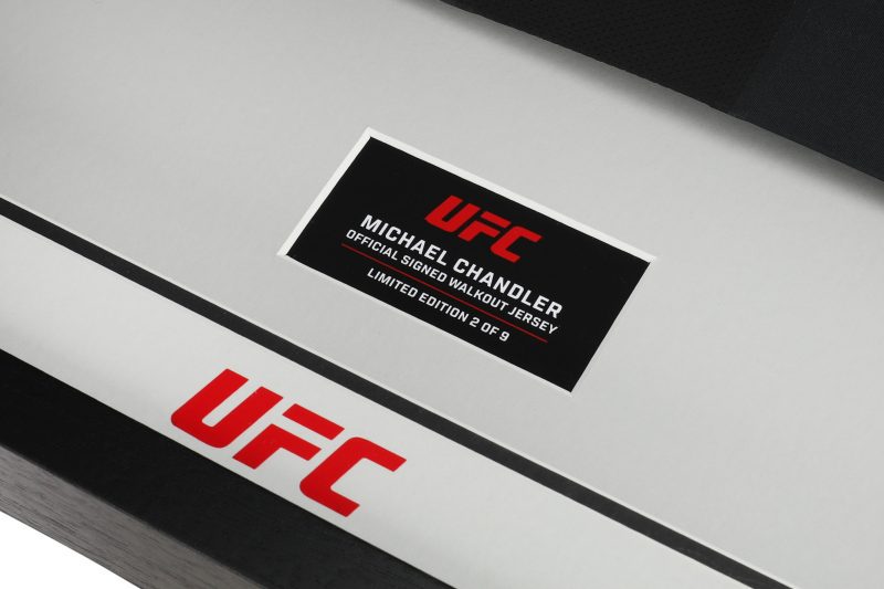 UFCMichaelChandlerSignedVenumFightNightWalkoutJersey 2