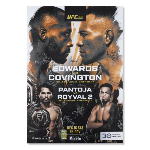 UFC 296 Edwards Vs Covington Event Poster 5