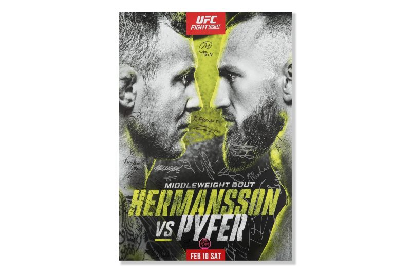 UFC FN Hermansson vs Pyfer 5